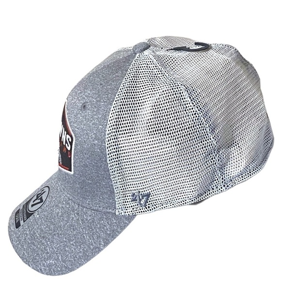 NFL Cleveland Browns‘47 Contender Heathered GreyWhite Cap Flex Fit Mens OSFA NWY - Picture 7 of 11